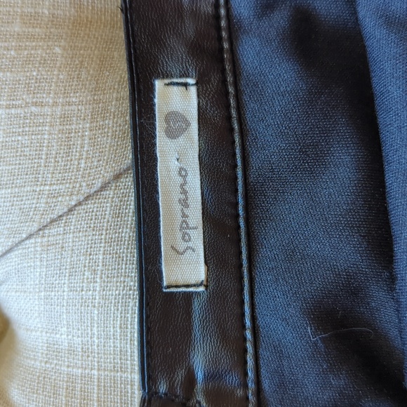 Faux Leather Skirt - Picture 5 of 7